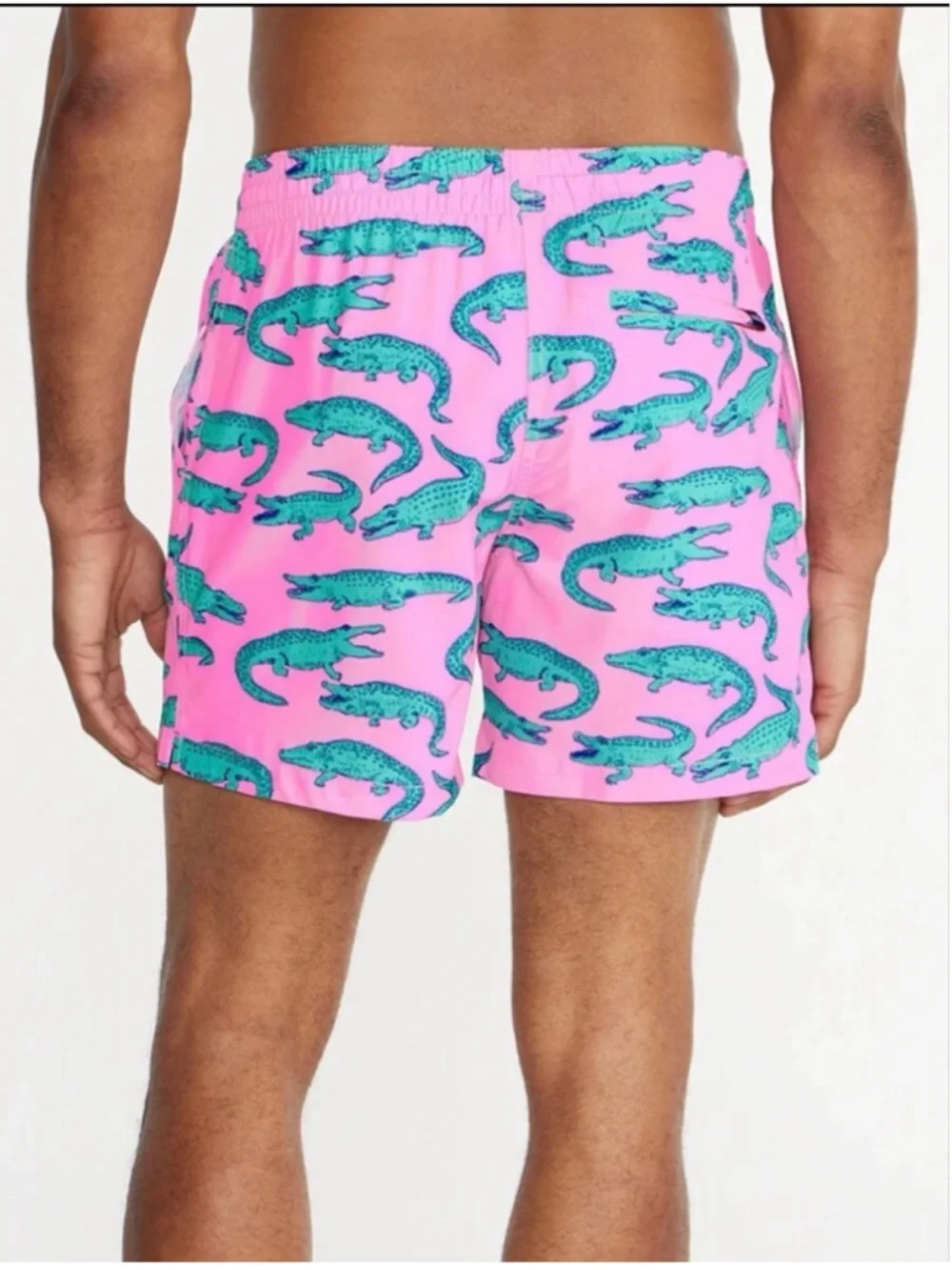 Men’s 5.5in Alligator Lined Chubbies Size Small EUC